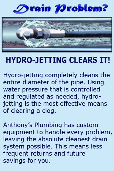 Tony's Rooter Service is the best local hydro jetting company.